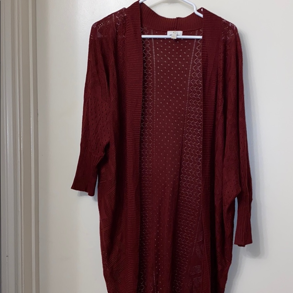 Long cardigan